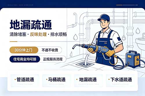 东凤地漏疏通