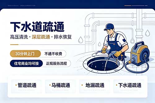 东凤下水道疏通